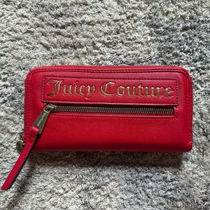 Red Juicy Couture Wallet